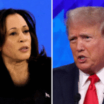 رقابت تنگاتنگ هریس و ترامپ در نظرسنجی‌ها/ 3 lvnhn 1403