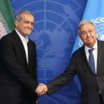 در دیدار دبیر کل سازمان ملل متحد: رئیس جمهور: نگران گسترش درگیری در تمام منطقه هستیم/ 3 مهر 1403