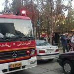 آتش سوزی در بیمارستان رسول اکرم  تهران امروز 19 تیر 1401