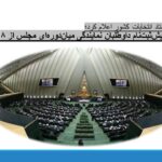 پیش‌ثبت‌نام داوطلبان نمایندگی میان‌دوره‌ای مجلس از ۸ آذر/ 7 آذر 1403