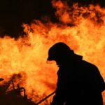 آتش سوزی خط لوله گاز غرب تهران مهار شد