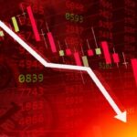 اُفت بیش از ۲۳ هزار واحدی شاخص کل بورس