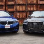 بی ام و سری ۳ سال ۲۰۲۰ در مقابل جنسیس G۷۰ + تصاویر