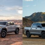 تویوتا تاکوما در مقابل تویوتا توندرا + فیلم