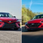 مقایسه مشخصات تویوتا کمری و هیوندای سوناتا