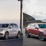 ولوو XC90 در مقابل  آئودی Q7 + فیلم