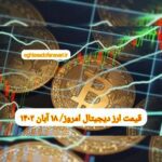 گزارش قیمت ارزهای دیجیتال / پنجشنبه 18 آبان 1402
