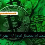 گزارش‌ بازارها گزارش قیمت ارزهای دیجیتال / چهارشنبه 11 بهمن 1402