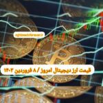 گزارش قیمت ارزهای دیجیتال / چهارشنبه 8 فروردین 1403