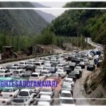 قفل شدن جاده‌های شمال؛ ترافیک سنگین در چالوس، هراز و آزادراه تهران–شمال