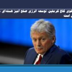 سخنگوی کاخ کرملین: توسعه انرژی صلح آمیز هسته‌ای حق ایران است