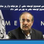 رئیس صندوق توسعه ملی از جزئیات واریز منابع صندوق توسعه ملی به بورس خبر داد