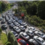 ترافیک سنگین در آزاد راه کرج- قزوین /محورهای شمالی بدون ترافیک هستند