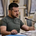 رئیس جمهور اوکراین تصادف کرد و / جان سالم به در برد