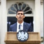 نخست وزیر جدید انگلیس  << ریشی سوناک >>۴۲ ساله دیروز (دوشنبه) بعنوان رهبر جدید حزب حاکم در انگلیس معرفی شد