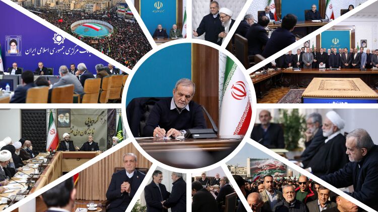 «حضور میدانی، گفت‌وگو و صیانت از امنیت ملی» — روایت جامع از مدیریت چندلایه رئیس‌جمهور در حوادث اخیر