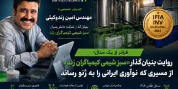 اختصاصی- از یک ایده دانشبنیان تا سکوی طلای ژنو؛ روایت بنیانگذار «سبز شیمی کیمیاگران زند» از مسیر نوآوری، چالشها و رؤیای جهانی شدن