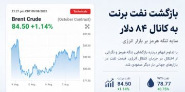 بازگشت نفت برنت به کانال ۸۴ دلار؛ سایه تنگه هرمز بر بازار انرژی