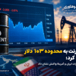 نفت برنت به محدوده ۱۰۳ دلار سقوط کرد؛ بازار به مذاکرات ایران و آمریکا واکنش نشان داد