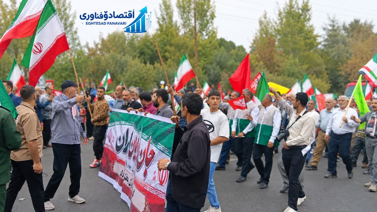 اختصاصی-برگزاری اجتماع ۱۱۰ هزار نفری «جان‌فدایان البرزی» در کرج+فیلم